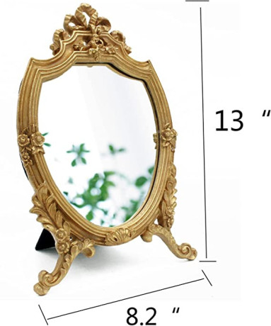 eaoundm-antique-golden-resin-wall-decorative-tabletop-mirror-big-0