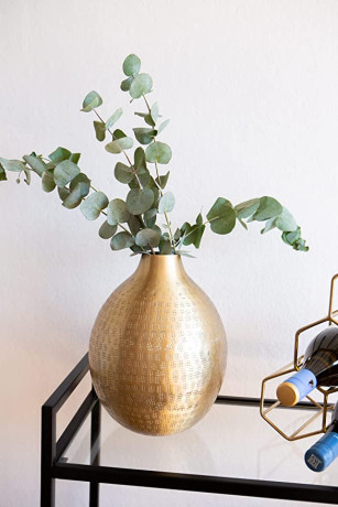 lale-living-vase-damla-antique-gold-with-aluminum-big-2