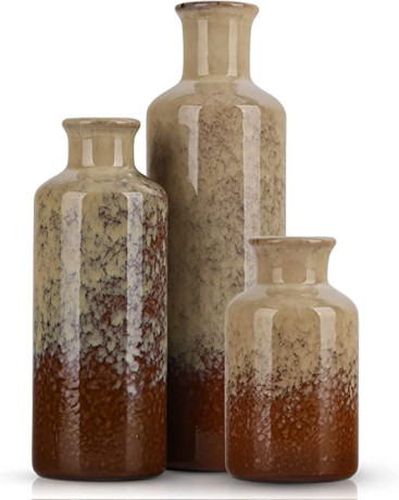 set-of-3-brown-ceramic-vases-big-0