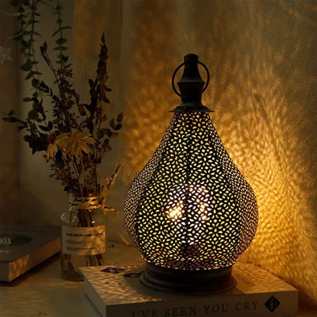 trirocks-moroccan-style-metal-table-lamp-31cm-tall-battery-powered-led-big-1