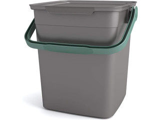 Kis Smart Container Bio Compost, 25.5 x 23 x 25 cm, Grey