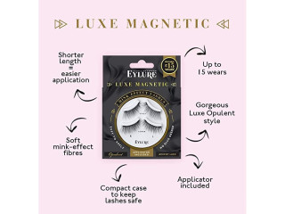 EYLURE Luxe Magnetic Accent False Eyelashes - Opulent