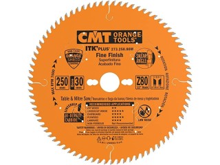 CMT 273.250.80M Itk-Plus Circular Saw Blade for Precision Cutting, Orange