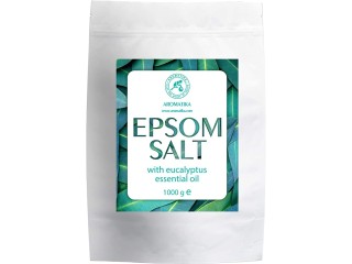 Epsom Bath Salts 1kg with Eucalyptus