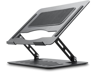 SETUP, Laptop Stand With Fan, Foldable - Pc Holder, Desk Laptop Riser