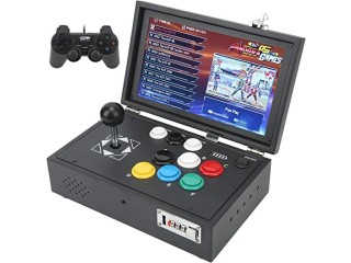 Mini Portable Arcade Game Console, 6067 in 1 Portable Flip Arcade Controller