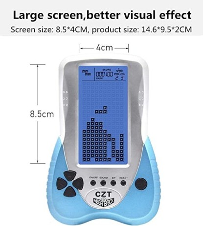 czt-new-41-inch-blue-backlit-screen-brick-game-console-headphone-stand-23-games-big-3