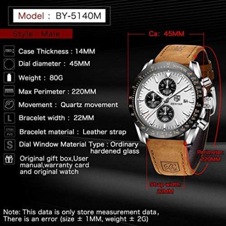 men-watch-by-benyar-quartz-movement-fashion-sports-chronograph-30m-waterproof-elegant-wristwatch-gift-for-men-big-4