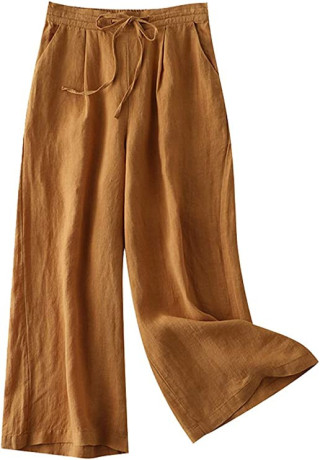 ftcayanz-women-loose-linen-high-waist-pants-summer-wide-leg-pants-with-drawstring-big-0