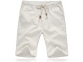 tansozer-mens-summer-linen-cotton-casual-shorts-with-pockets-small-0