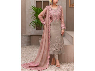 Wedding Edition & Eid Collection By MARIA.B 2021 New Arrival D01 Tie & Dye Embellished HandWork & Sequence Work
