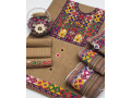 winter-most-demanded-article-3pc-dress-khaddi-silk-sussi-aari-balochi-embroidery-gala-daman-shirt-khaddi-embroidery-trousers-small-1