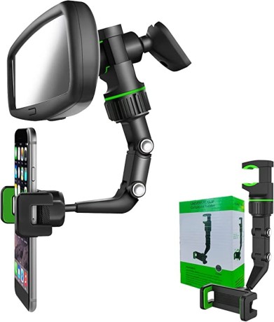 rearview-mirror-phone-holder-for-car-360-rotatable-and-retractable-car-phone-holder-big-0