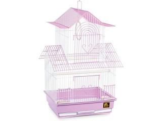Prevue Hendryx SP1720-3 Shanghai Parakeet Cage, Lilac and White
