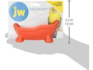 JW Pet Company Insight Inside the Cage Bird Bath Bird Accessory (colors may vary)