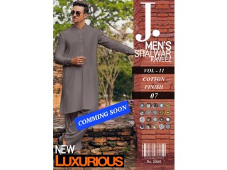J. JUNAID JAMSHED Vol 11. MENS SS'23 Unstitched MENS COLLECTION NOW IN EXCELLENT PURE