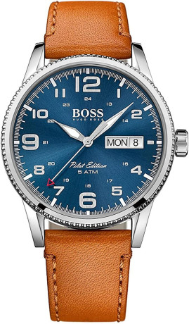 hugo-boss-mens-blue-dial-brown-leather-watch-1513331-big-0