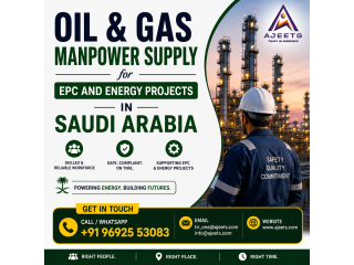 Oil & Gas Manpower Supply for EPC and Energy Projects in Saudi Arabia