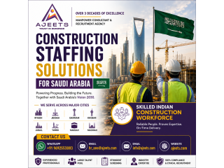 Construction Staffing Solutions for Saudi Arabia's Growing Building Sector