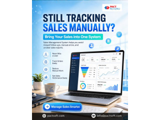 Sales Management Software in Saudi Arabia PACT REVENU | Riyadh