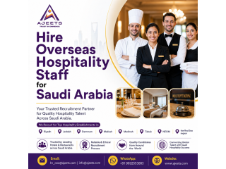 Looking for Hospitality Placement Agencies in Saudi Arabia?