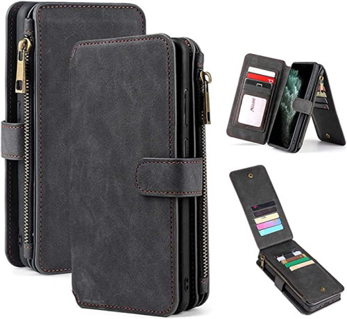 compatible-with-iphone-13-case-leather-wallet-cover-with-credit-card-slots-book-style-flip-business-protective-big-0