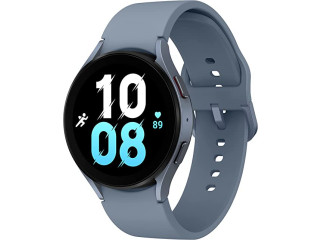 SAMSUNG Galaxy Watch5 Smart Watch, Health Monitoring, Fitness Tracker, Long Lasting Battery, Bluetooth, 44mm, Sapphire