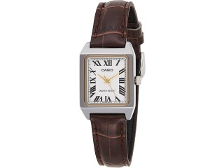 Casio Womens Quartz Dress Watch, Analog And Leather- Ltp-V007L-7B2Udf