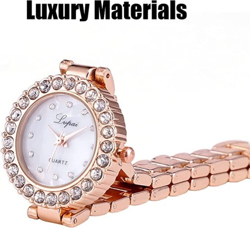 women-luxury-watches-2-pcs-lady-watches-with-bracelet-set-big-1