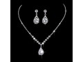 jakawin-bride-silver-bridal-necklace-earrings-set-crystal-wedding-jewelry-small-2