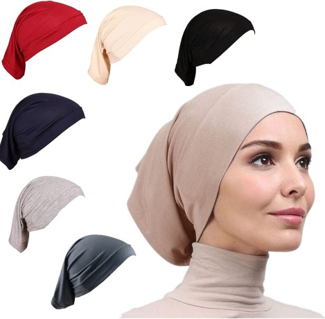 6-pieces-women-under-scarf-hat-cap-bone-bonnet-hijab-islamic-neck-cover-muslim-under-scarf-hijab-cap-big-2