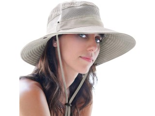 SHOWAY Fishing Hat and Safari Cap with Sun Protection | Premium UPF 50+ Hats for Men and Women - Navigator Series