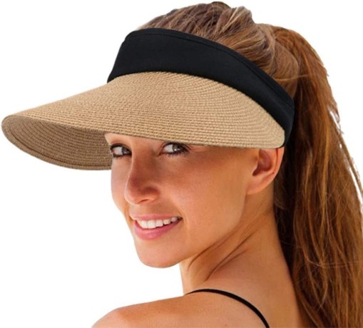 womens-sun-visor-hats-summer-wide-brim-beach-straw-hats-adjustable-large-brim-cap-golf-hat-for-womenkhaki-big-3