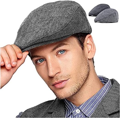 goodern-2pack-unisex-cotton-newsboy-hats-flat-ivy-gatsby-driving-berets-hat-big-0