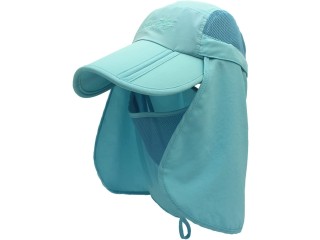 Outdoor Sport Hiking Camping Visor Hat UV50 Protection Multifunctional Flap Cap Sun Shield