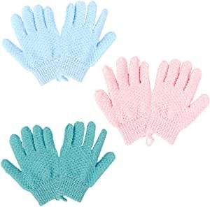 oriti-3-pairs-exfoliating-shower-gloves-for-bath-double-sided-exfoliating-bath-gloves-deep-clean-big-0