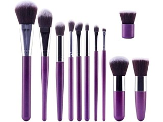 مجموعة فرش المكياج Ehome Makeup Brushes 11 PCS Professional Cosmetic Brush Set