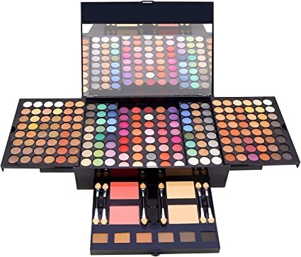 all-in-one-makeup-kit-for-women-full-kit-194-colors-professional-makeup-gift-set-with-facial-blusher-eyebrow-powder-big-1