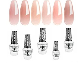 Miss Europe Paris High Quality Clear Color Nail Polish Ultra-Quick Dry and Instant Shine - 1pcs