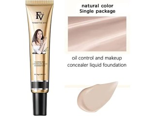 Liquid Foundation Full Coverage New Formula Flawless Makeup Base Cream Concealer