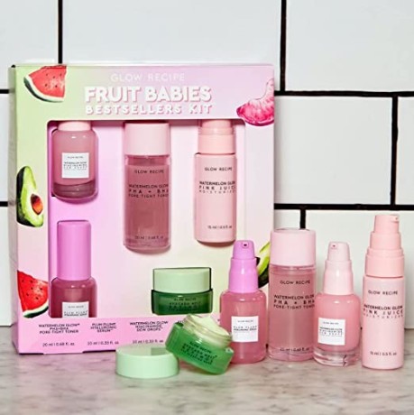 glow-recipe-fruit-babies-skincare-kit-gift-set-with-retinol-eye-mask-oil-free-face-moisturizer-big-0