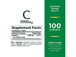 Nature's Bounty C-1000 Mg Tablets