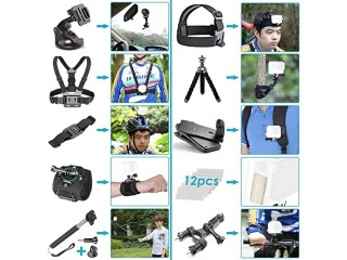 Neewer 50-In-1 Action Camera Accessory Kit