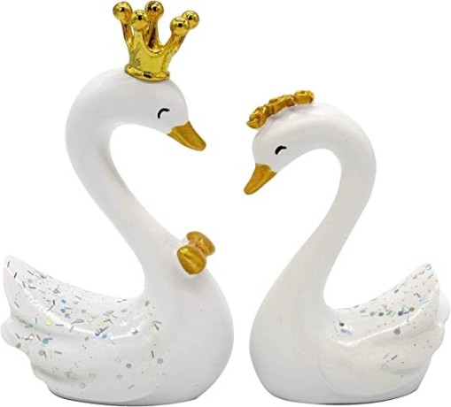 elecdon-cute-white-swans-for-decoration-shelf-display-home-ornaments-resin-swan-couple-statues-for-home-decor-cake-topper-desktop-accessories-big-1