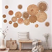 13-pcs-boho-basket-wall-decals-peel-and-stick-modern-boho-wall-stickers-big-0