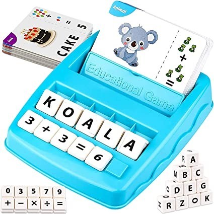 matching-letter-game-for-kids-2-in-1-spelling-and-math-educational-learning-toys-big-0