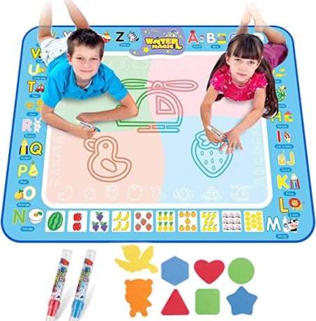 amerteer-water-doodle-mat-large-kids-painting-writing-doodle-toy-mat-for-2-3-4-5-years-boys-girls-big-0