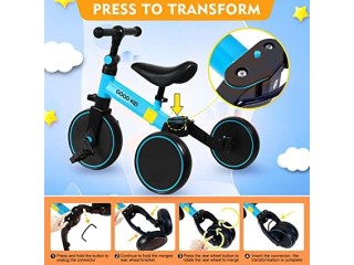 SKY-TOUCH 4 in 1 Kids Balance Bike Kids Tricycles for 1-4 Years