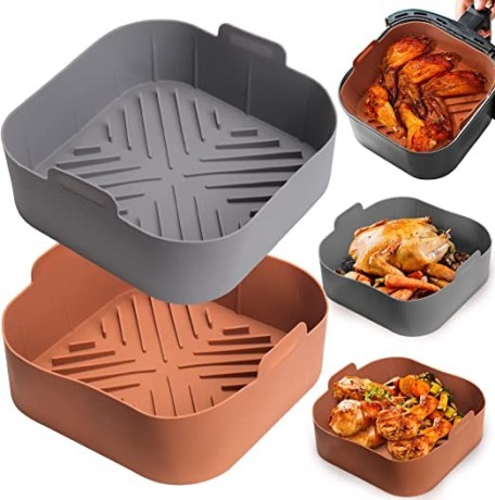 silicone-air-fryer-basket-liners-square-2pcs-reusable-air-fryer-silicone-pots-for-food-safe-air-fryers-oven-accessories81-inch-big-0