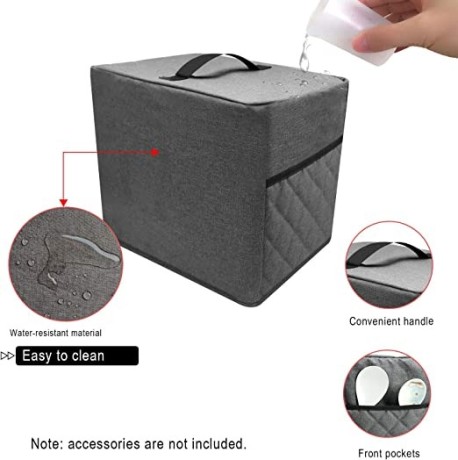 air-fryer-dust-cover-with-2-accessory-pocketwaterproofeasy-cleaning-fit-for-28-48-quart-gray-big-1